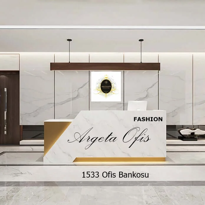 1533 Ofis Bankosu - Işıltılı Modern Mekanlar İçin 1533 Ofis Bankosu