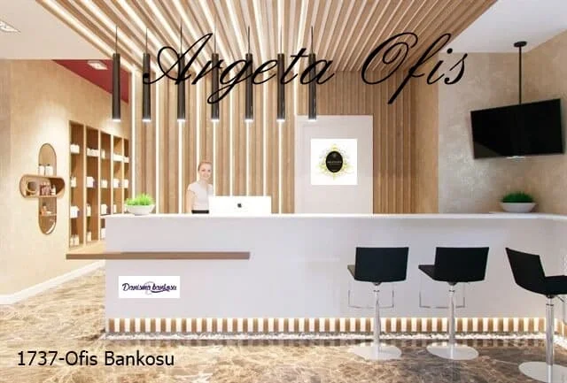 1737 Ofis Bankosu - Fonksiyonel tasarımlar 1737 Ofis Bankosu