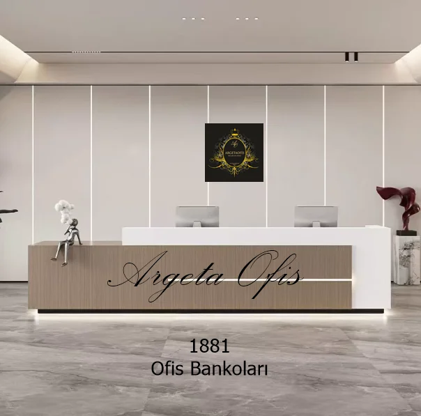 1881 Ofis Bankosu - Müşteride 'Doğru Yerdesin' Hissi Uyandıran Fonksiyonel 1881 Ofis Bankosu
